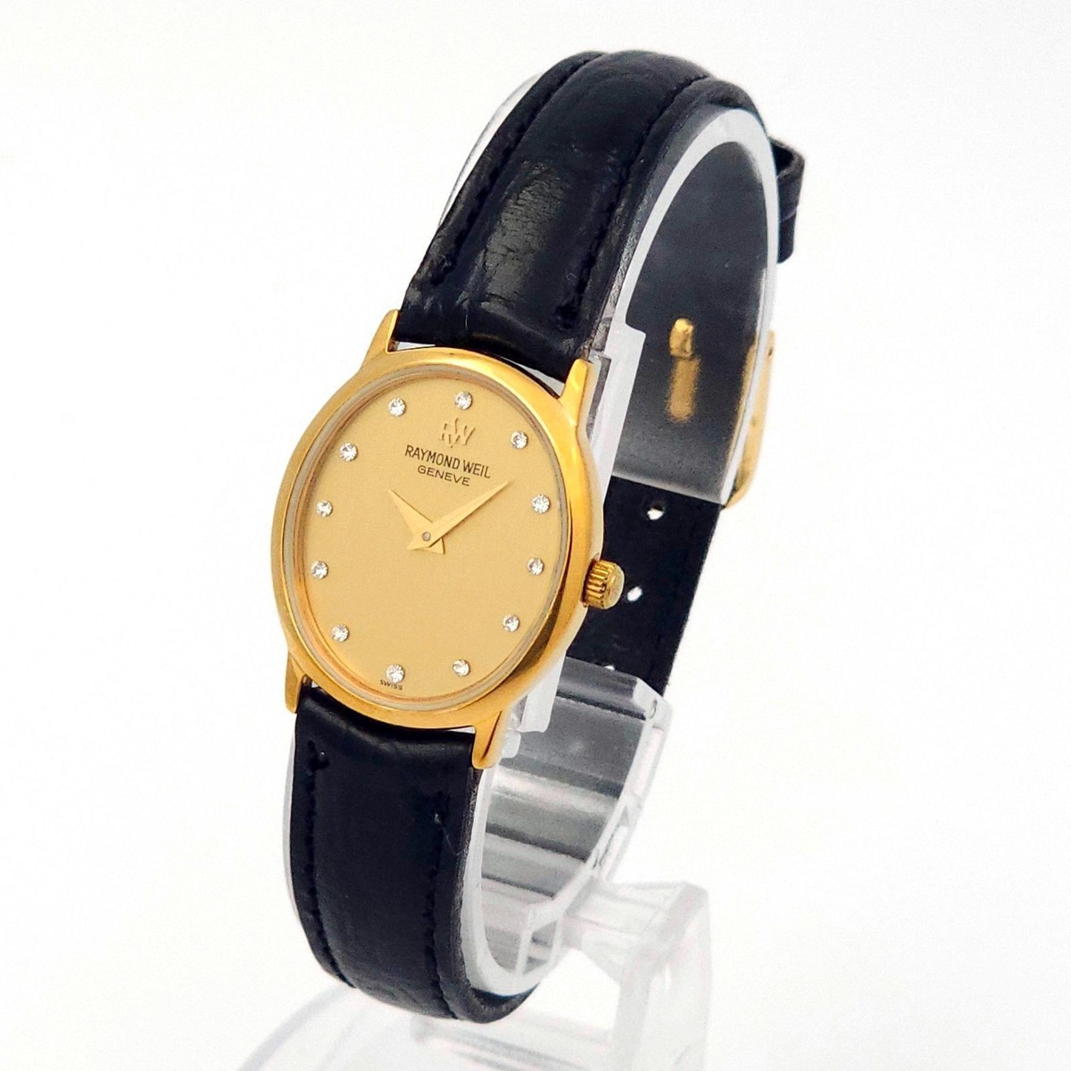 RAYMOND WEIL ゴールド Vintage Raymond Weil Geneve Coliseum (8084.1149) 18K Gold