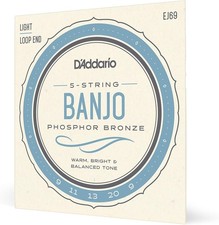 Banjo Strings Phosphor Bronze EJ69 9-20