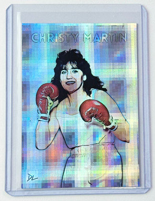 Christy Martin Limited Edition Artist Signed  Boxing Legend  Refractor Card 1/1