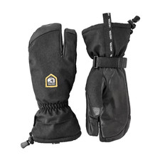 Hestra Czone Mountain 3 Finger Snowboard Ski Unisex Gloves Black X-Large - 10