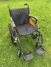 Mobiquip Excel G-Explorer All-Terrain Folding Wheelchair. 16 inch seat