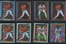 2025 Topps Chrome Update LOT x8 CAM SMITH RC Rookie Debut Refractor Prism JA143