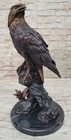 NATIONAL USA SYMBOL BALD EAGLE BRONZE STATUE BY MOIGNIEZ HOT CAST FIGURINE SALE