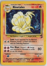 Ninetales 13/130 Holo Rare Base Set 2 Pokemon Heavily Played on eBay
