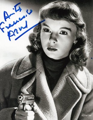 Francoise Arnoul+ - original signiertes Großfoto
