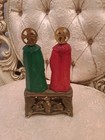 VTG Plastic Religious Figurine Saints Cosmas & Damian  — photo 5