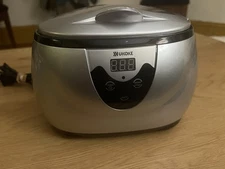 Ukoke UUC06S Ultrasonic Cleaning and Care Cleaner with Timer Ring
