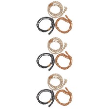 Set of 3 Necklace Cords for Pendants Women Crystal Necklaces Cage