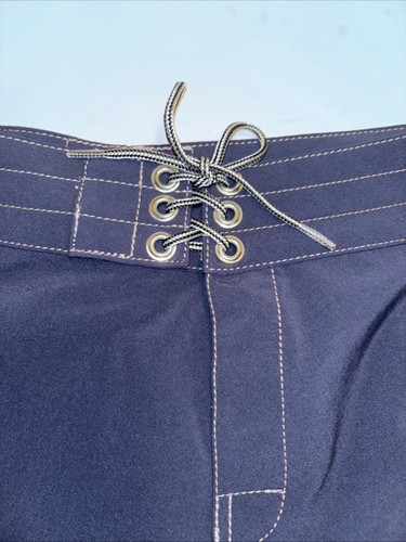 Birdwell Beach Britches Womens 18 Board Shorts Navy With A Love Patch - Picture 11 of 12