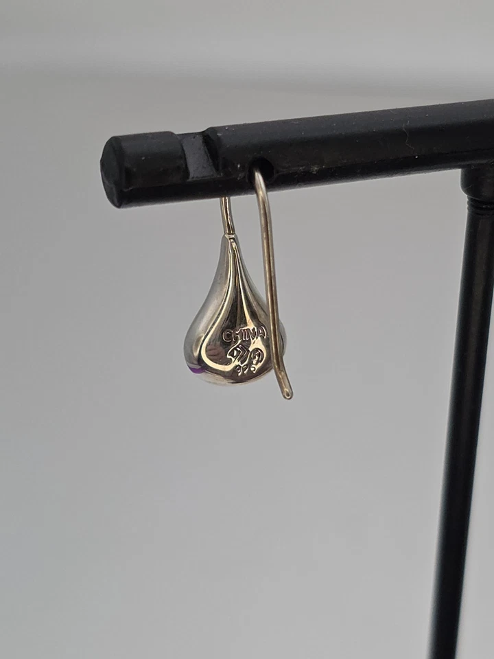 Pendientes firmados por Silpada lágrima de plata de ley 925 con caja ¡ENVÍO GRATUITO DE $!! Foto 3 de 4