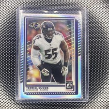 Panini 2025 Donruss Optic Holo Prizm Terrell Suggs #96 Ravens Card