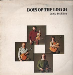 Boys of the Lough In the Tradition LP vinyl UK Topic 1981 LP, some staining on