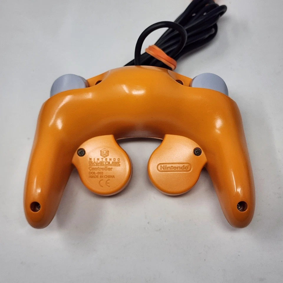 Nintendo GameCube Orange Controller Official Good Condition - Image 2 of 4