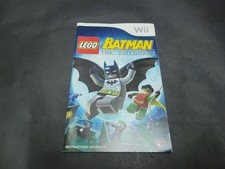 LEGO Batman The Videogame Instruction Manual Only - Nintendo Wii
