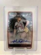 2012 Bowman Draft Picks & Prospects Chrome Draft Picks Michael Wacha Auto