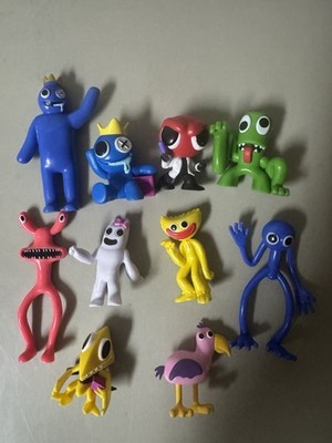 Lot Of 10 Rainbow Friends Poppy Playtime  And Bendy Vinyl Figures Roblox