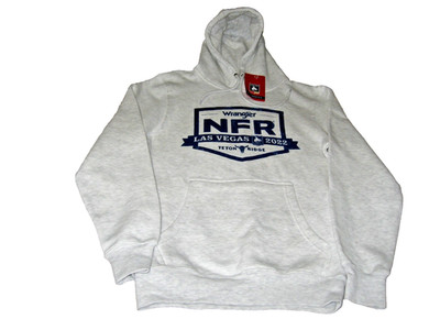 Wrangler NFR Las Vegas 2022 Western Rodeo Men's Lane 7 Hoodie XS New Tag