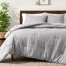 Comforter Set Full Size Ultra Soft Goose Down Alternative 1800 Series Bare Home