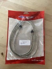FireWire 400 To 800 6-Pin To 9-Pin Transparent Cable 6 FT For High-Speed Data Tr