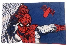 Spiderman Pillowcase Red Blue Marvel Comics