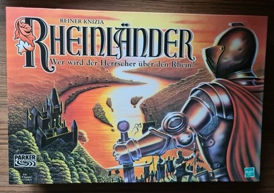 Rheinländer - Parker 1999 - für 3-5 Spieler ab 12 Jahren - Autor: Reiner Knizia - Bild 1 von 3