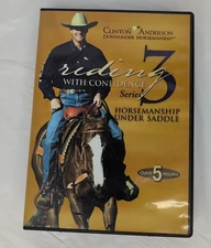 RIDING WITH CONFIDENCE CLINT ANDERSON HORSEMANSHIP UNDER SADDLE PARTS 1-4 DVD
