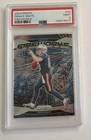 2024 Panini Prizm Fireworks Drake Maye #22 RC Rookie Refractor PSA 9