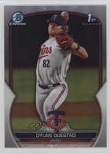 2023 Bowman Draft Chrome Refractor Dylan Questad #BDC-25 0nr3