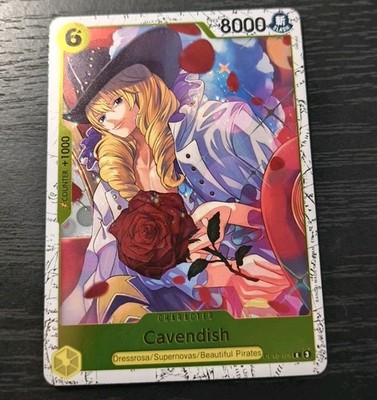 One Piece CCG Cavendish Premium Booster The Best Vol. 2 Foil OP10-105 NM