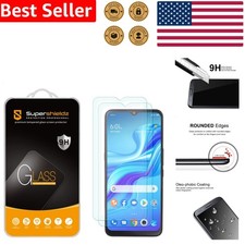 Clear 2 Pack TCL 4X 5G / 20A 5G Tempered Glass Screen Protector Fingerprint Free
