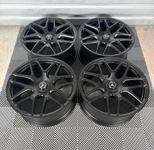 Genuine 22" Mercedes Benz G63 Cross Spoke AMG Wheels Satin Black LIKE NEW OEM