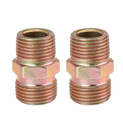sourcing map 2pcs 3/8'' NPT Pipe to M18x1.5mm Straight Air Hose Fitting ...