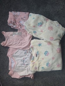 2 SETS GIRLS FLEECE WINTER PJS SIZE 14-16 JUSTICE SO