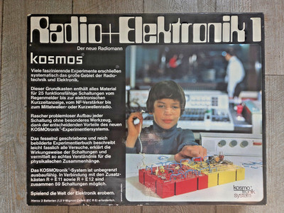KOSMOS Radio + Elektronik 1  Radiomann Experimentierkasten