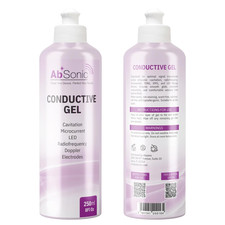 Conductive Gel for Ultrasound, Cavitation, Microcurrent, RF, TENS & EMS Devices