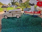 TONKA STEPSIDE " SPORTSMANS  "  PICKUP TRUCK "SUPER CLEAN"