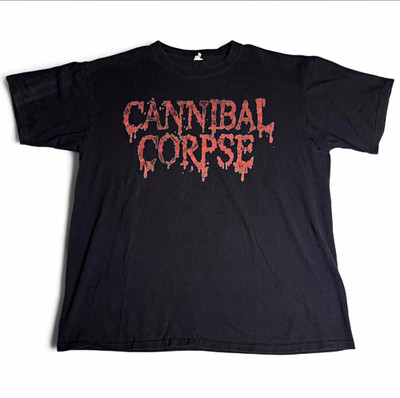 Cannibal Corpse North American Plague 2009 Black Graphic Band T-Shirt XL