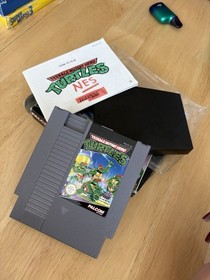 Teenage Mutant Hero Turtles Ninja NES Nintendo PAL Boxed Set with Manual