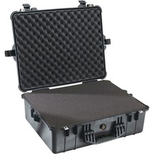Pelican 1600 Watertight Hard Case with Foam insert - Black