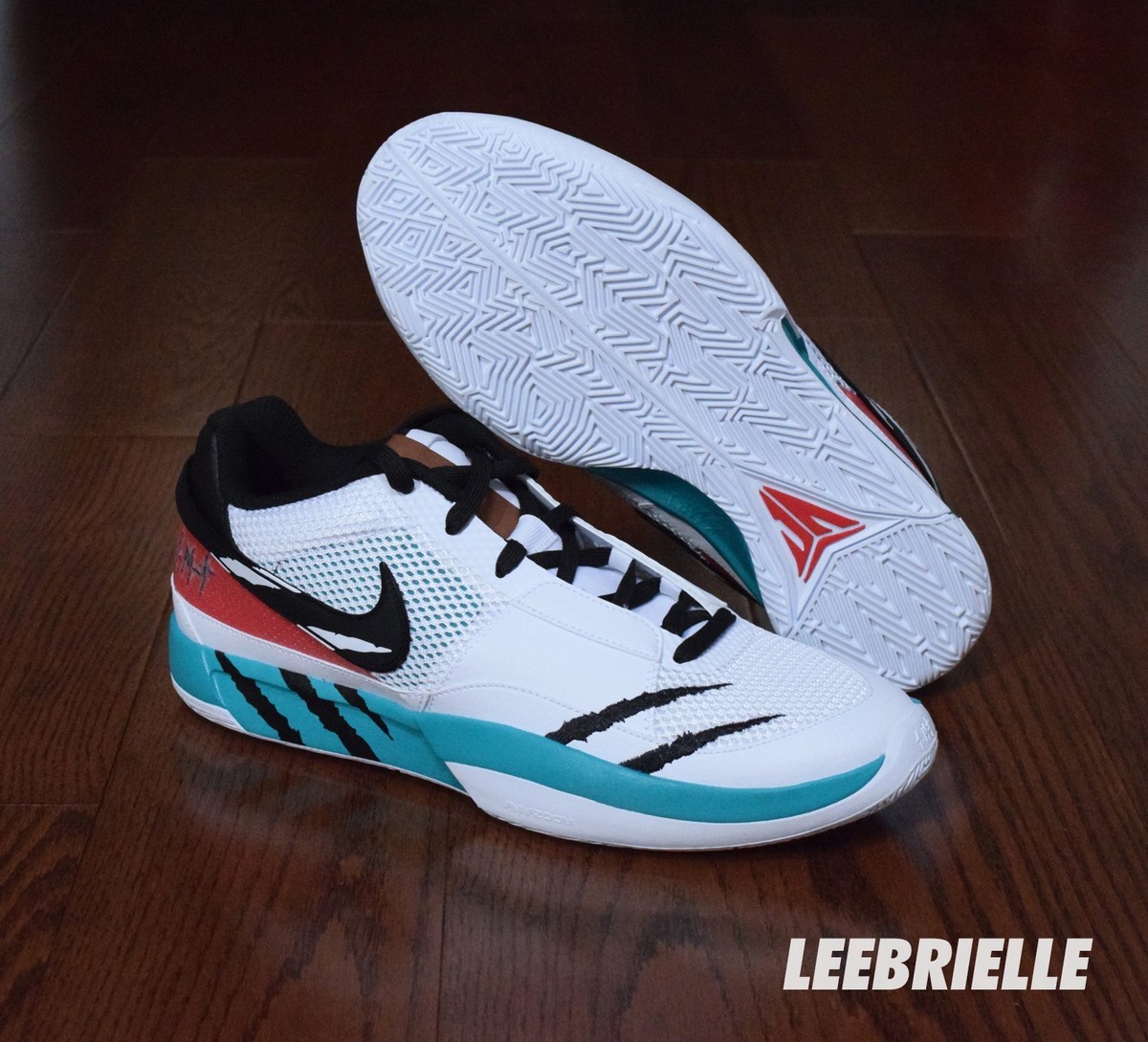 Nike Ja Morant 1 Reverse Scratch Memphis Grizzlies Custom FV5957