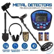 Professional Metal Detector 5Search Mode LCD Display Gold Finder IP65 Waterproof