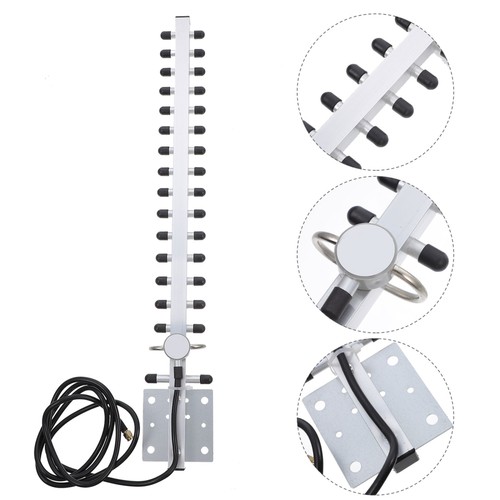 2 Pack Wireless Fish Bone Antenna Wifi Antennas Adapter Directional - 第 1/12 張圖片