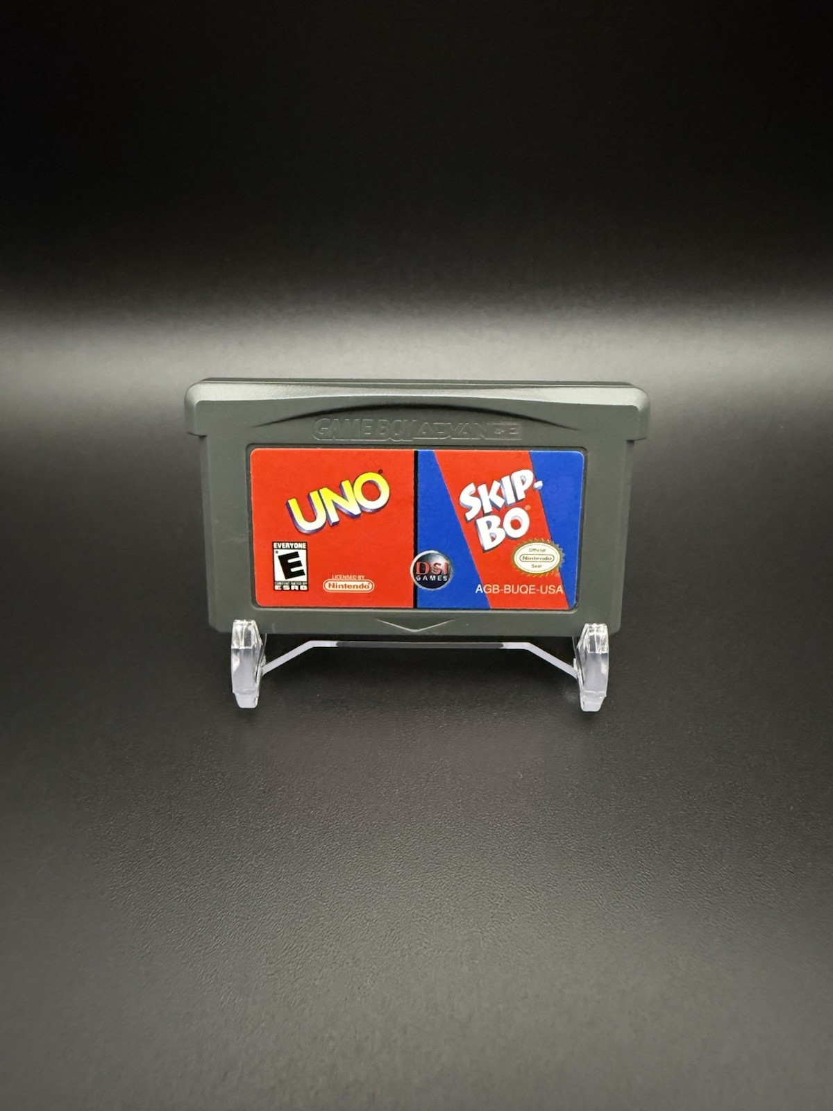Uno / Skip-Bo (Nintendo Game Boy Advance, 2007) – CARTRIDGE ONLY