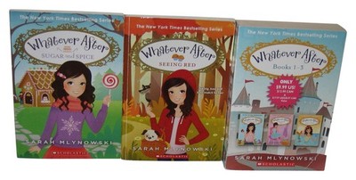 Whatever After Mädchen Kinderbuch Los - (Bücher 1-3, Seeing Red, Sugar & Spice)