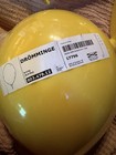 IKEA Dromminge Yellow Balloon Wall Lamp Light Fixture Children's Decoration NEW