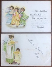 TUCK SERIES JAPLAND  No's 593 and 594 UDB issued in 1901