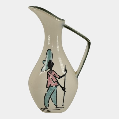 Rumpf Tropicana 1959 Vintage weiße Keramik Fischer Ewer 56 - Bild 1 von 6