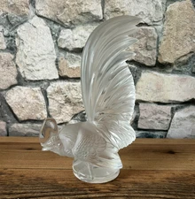 🐓 Superbe figurine Coq en cristal Lalique – René Lalique Pièce de collection