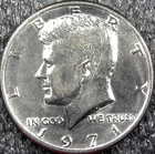 1971-P Uncirculated John F. Kennedy JFK Half Dollar (z1221)