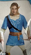 Legend of Zelda Link Breath Of The Wild Deluxe Adult Costume DISGUISE Med NEW